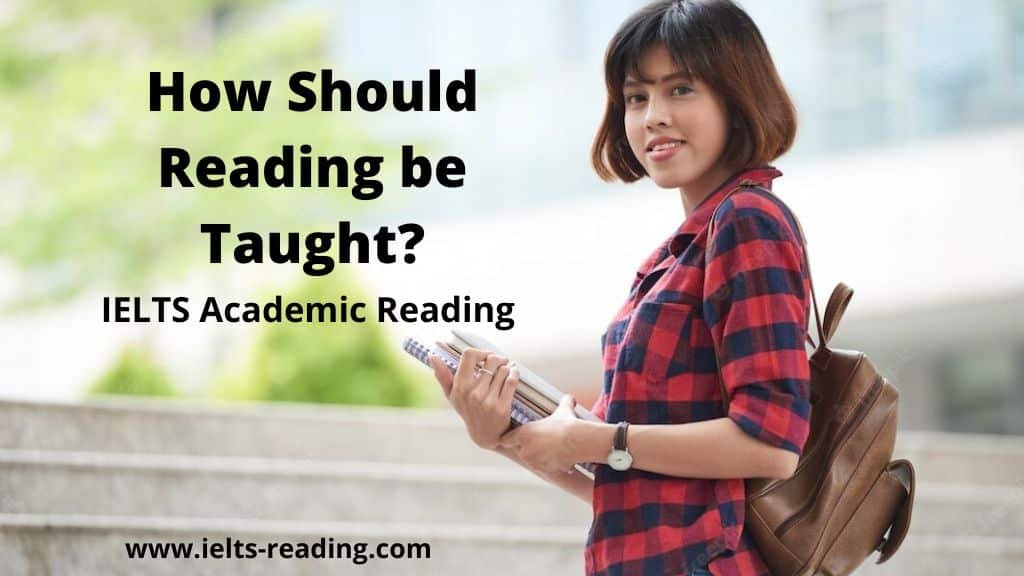 How should Reading be Taught Reading Answers