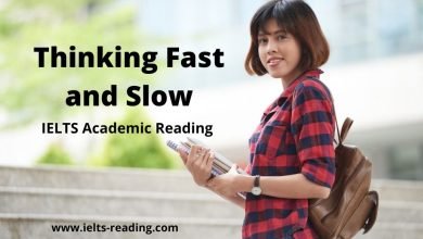 Thinking Fast and Slow IELTS Reading with Answers Thinking Fast and Slow ielts reading passage with answers