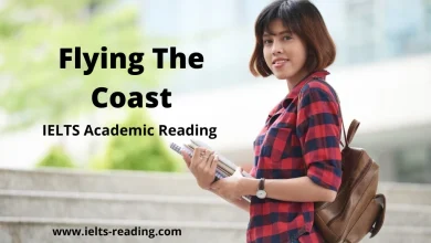 Flying The Coast ielts reading passage with answers