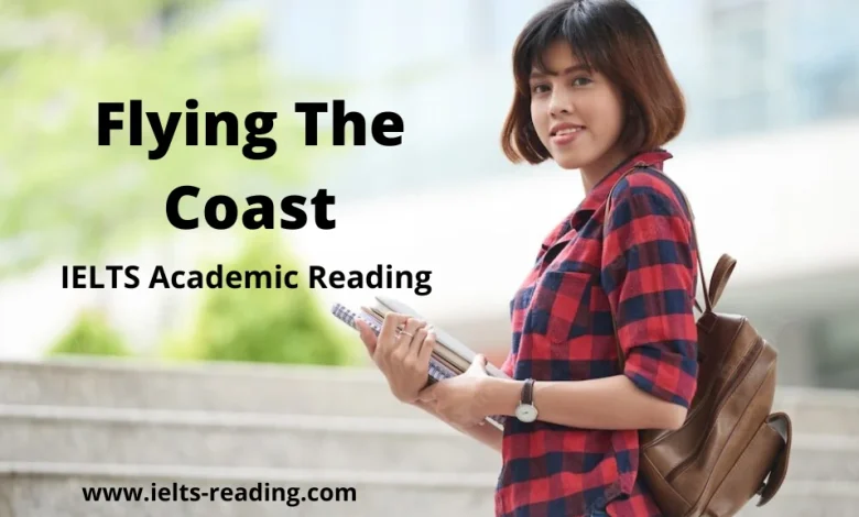 Flying The Coast IELTS Reading with Answers Flying The Coast ielts reading passage with answers