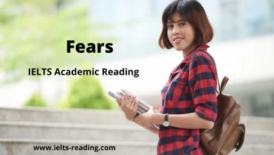 Fears IELTS reading