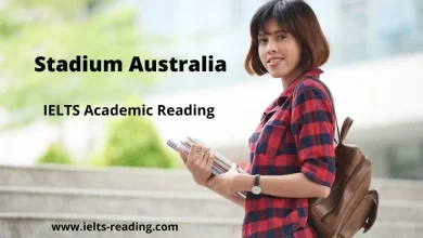 Stadium Australia IELTS Reading