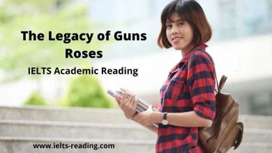 The Legacy of Guns Roses IELTS Academic Reading
