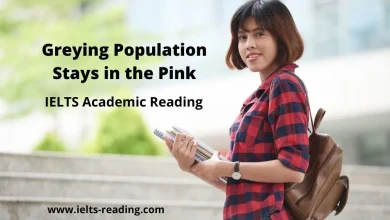 Greying Population Stays in the Pink Reading Answers Greying Population Stays in the Pink Reading Answers