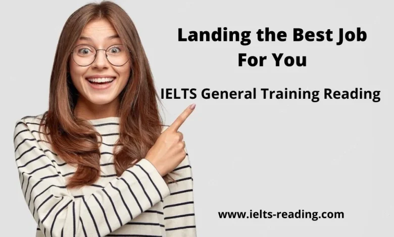 Landing the Best Job For You