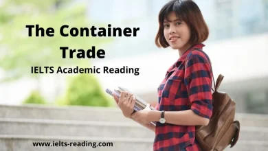 The Container Trade Reading Answers
