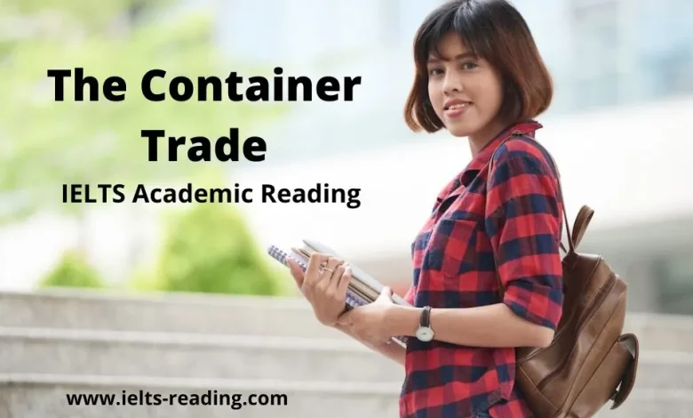 The Container Trade Reading Answers