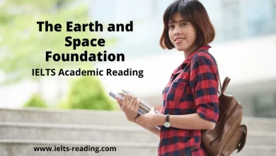 the earth and space foundation reading answers